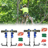 Maxbell Tree Climbing Spikes Tree Climbing Gear for Tree Trimming Tree Work Outdoor None Secure Rope