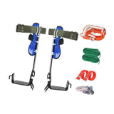 Maxbell Tree Climbing Spikes Tree Climbing Gear for Tree Trimming Tree Work Outdoor With Secure Rope