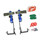 Maxbell Tree Climbing Spikes Tree Climbing Gear for Tree Trimming Tree Work Outdoor With Secure Rope