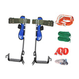Maxbell Tree Climbing Spikes Tree Climbing Gear for Tree Trimming Tree Work Outdoor With Secure Rope