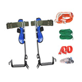 Maxbell Tree Climbing Spikes Tree Climbing Gear for Tree Trimming Tree Work Outdoor With Secure Rope