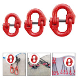 Maxbell Alloy Connecting Link Hardware Part Grade 80 High Strength Hammerlock 5.3tons 11.7cm Long