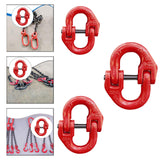 Maxbell Alloy Connecting Link Hardware Part Grade 80 High Strength Hammerlock 5.3tons 11.7cm Long
