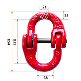 Maxbell Alloy Connecting Link Hardware Part Grade 80 High Strength Hammerlock 10tons 15.4cm Long