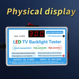 Maxbell LED TV Backlight Tester Convenient Lightweight Portable Sturdy for LED Light