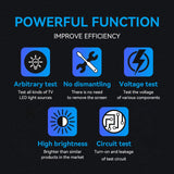 Maxbell LED TV Backlight Tester Convenient Lightweight Portable Sturdy for LED Light