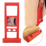 Maxbell Drywall Wood Lifter 80kg Plywood Carrier Tool for Plywood Panels Glass Board Red