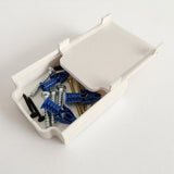 Maxbell Electric Tools Accessories Drawer Compact for Hardware Electric Drill Garage White