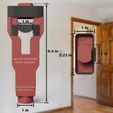 Maxbell Door Latch Mortiser Installation Tool Auto Positioning for 1-3/8" Thick Door