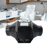 Maxbell Inline Duct Fan 4 inch with Speed Controller for Booster Grow Tents Kitchens