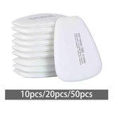 Maxbell Respirator Filter Replaces Mask Filter Cottons for Grinding Welding Cleaning 10pcs
