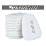 Maxbell Respirator Filter Replaces Mask Filter Cottons for Grinding Welding Cleaning 10pcs