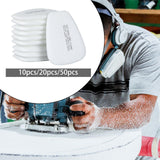 Maxbell Respirator Filter Replaces Mask Filter Cottons for Grinding Welding Cleaning 10pcs