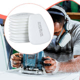 Maxbell Respirator Filter Replaces Mask Filter Cottons for Grinding Welding Cleaning 10pcs