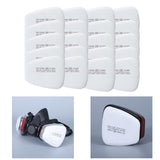 Maxbell Respirator Filter Replaces Mask Filter Cottons for Grinding Welding Cleaning 20pcs