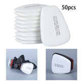 Maxbell Respirator Filter Replaces Mask Filter Cottons for Grinding Welding Cleaning 50pcs