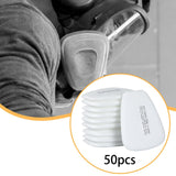 Maxbell Respirator Filter Replaces Mask Filter Cottons for Grinding Welding Cleaning 50pcs