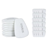 Maxbell Respirator Filter Replaces Mask Filter Cottons for Grinding Welding Cleaning 50pcs