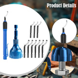 Maxbell Deburring External Chamfer Tool Sturdy Burr Removal for Repairing Resin Wood