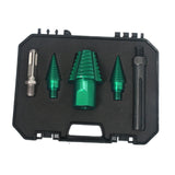 Maxbell Wood Log Splitter Drill Bit Set Farm Camping Efficient Heavy Duty Cone Drill Square Handle