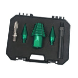 Maxbell Wood Log Splitter Drill Bit Set Farm Camping Efficient Heavy Duty Cone Drill Square Handle