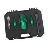 Maxbell Wood Log Splitter Drill Bit Set Farm Camping Efficient Heavy Duty Cone Drill Square Handle