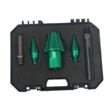 Maxbell Wood Log Splitter Drill Bit Set Farm Camping Efficient Heavy Duty Cone Drill Round Handle