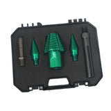 Maxbell Wood Log Splitter Drill Bit Set Farm Camping Efficient Heavy Duty Cone Drill Round Handle