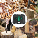Maxbell Wood Log Splitter Drill Bit Set Farm Camping Efficient Heavy Duty Cone Drill Round Handle