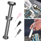 Maxbell Manual Syringe Dispenser Plunger Tool Solder Flux Pastes Booster for Welding
