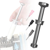 Maxbell Manual Syringe Dispenser Plunger Tool Solder Flux Pastes Booster for Welding