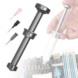 Maxbell Manual Syringe Dispenser Plunger Tool Solder Flux Pastes Booster for Welding