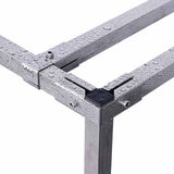 Maxbell Square Tubing Connector for 25mmx25mm Square Pipe