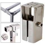 Maxbell Square Tubing Connector for 25mmx25mm Square Pipe