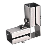 Maxbell Square Tubing Connector for 25mmx25mm Square Pipe