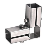 Maxbell Square Tubing Connector for 25mmx25mm Square Pipe