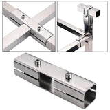 Maxbell Square Tubing Connector for 25mmx25mm Square Pipe