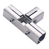 Maxbell Square Tubing Connector for 25mmx25mm Square Pipe