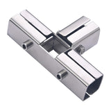 Maxbell Square Tubing Connector for 25mmx25mm Square Pipe