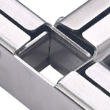Maxbell Square Tubing Connector for 25mmx25mm Square Pipe