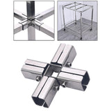 Maxbell Square Tubing Connector for 25mmx25mm Square Pipe