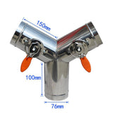 Maxbell Duct Connector Round Air Duct Valve for Exhaust Fan