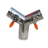 Maxbell Duct Connector Round Air Duct Valve for Exhaust Fan