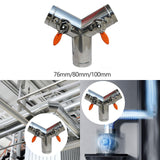 Maxbell Duct Connector Round Air Duct Valve for Exhaust Fan