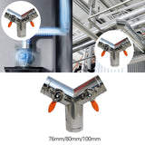 Maxbell Duct Connector Round Air Duct Valve for Exhaust Fan