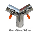 Maxbell Duct Connector Round Air Duct Valve for Exhaust Fan