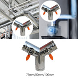 Maxbell Duct Connector Round Air Duct Valve for Exhaust Fan