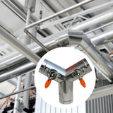 Maxbell Duct Connector Round Air Duct Valve for Exhaust Fan