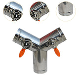 Maxbell Duct Connector Round Air Duct Valve for Exhaust Fan