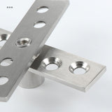 Maxbell 3 Pieces Concealing Hinges Door Pivot Hinge for Bookcase Cabinet Hidden Door